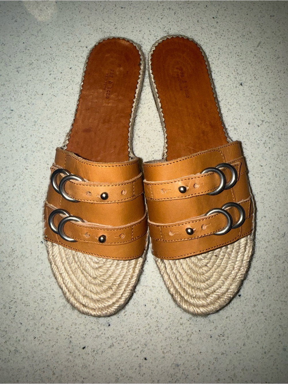 rag & bone Jules Espadrille Slide Sandals